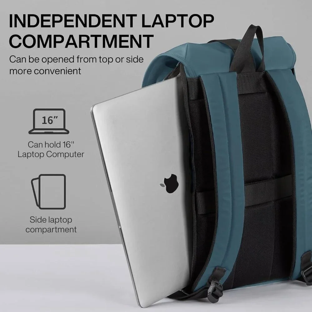 ✨Green Travel Laptop Carry Backpack Waterproof Lightweight Casual Weekender Bags